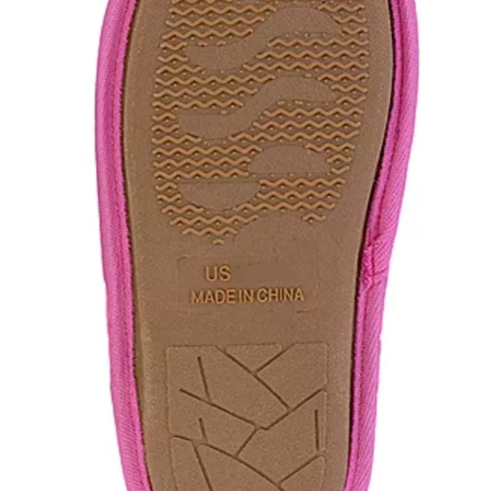 NWT Juicy by Juicy Couture Sonora Girls Slip-On Slippers Black SZ 4-5 🌟🌟
